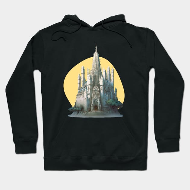 The Tower of Guard - Fantasy Hoodie by Fenay-Designs